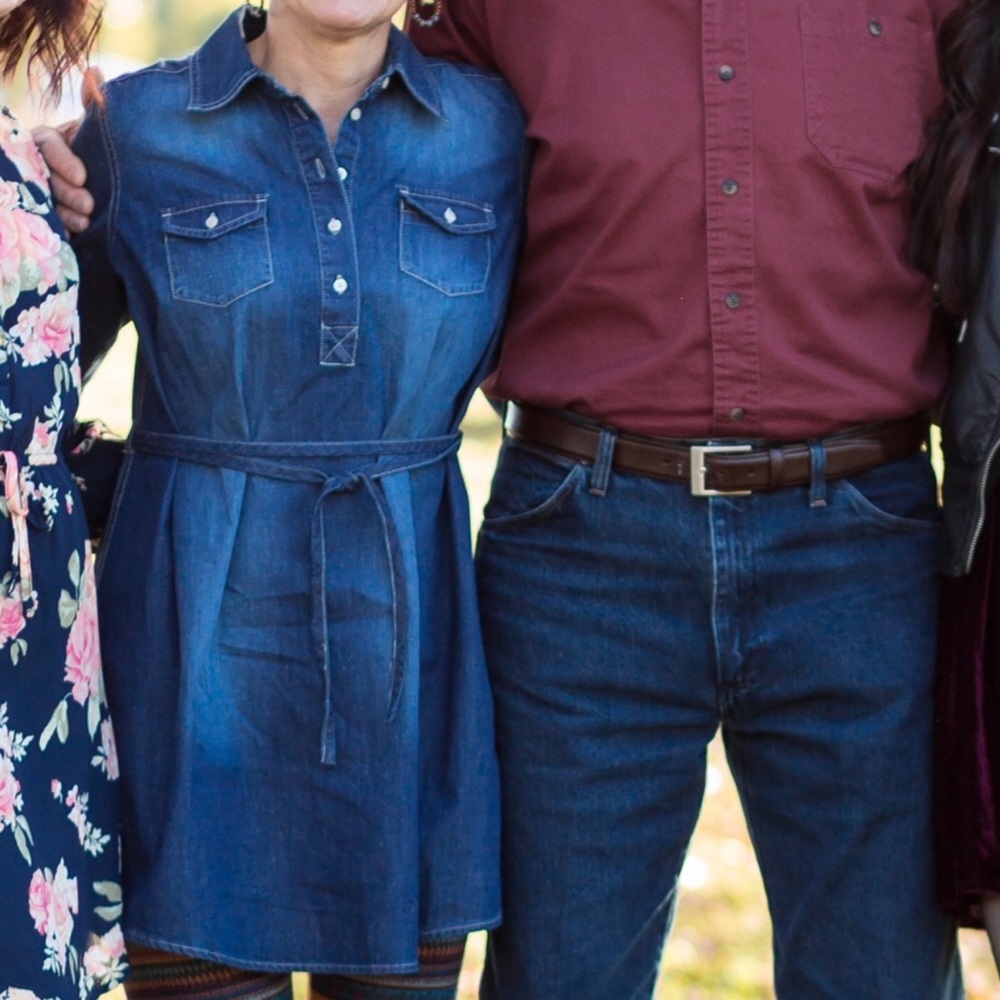 Bit & Bridle Blue Jean Denim Dress
